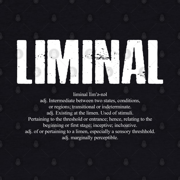 Liminal Dictionary Word Definition by AltrusianGrace